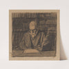 Štúdia muža (1909–1914) by Frida Konstantin