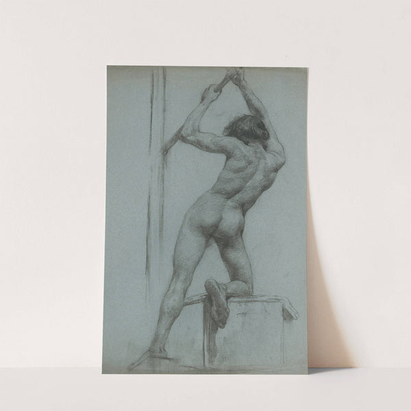 Štúdia stojaceho ženského aktu by Ákos Aranyossy