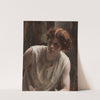 Studie af en kvindelig model by Bertha Wegmann