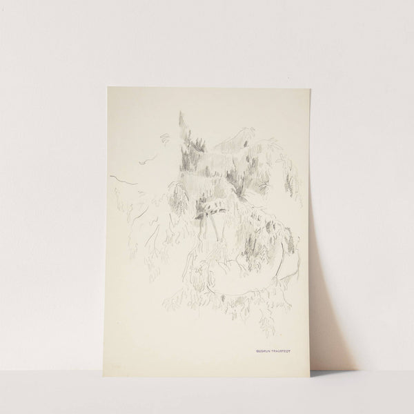 Studie af grene by Gudrun Traustedt