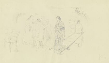 Studie aus dem Kriegslazarett