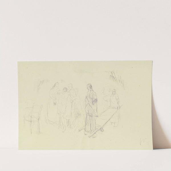 Studie aus dem Kriegslazarett by Hans Sutter