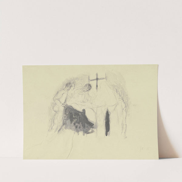 Studie aus dem Kriegslazarett by Hans Sutter