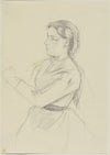 Young girl with child