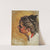 Studie i Profil fra venstre Side af en ung Pige til Maleriet Julie og Ammen (1880) by Kristian Zahrtmann