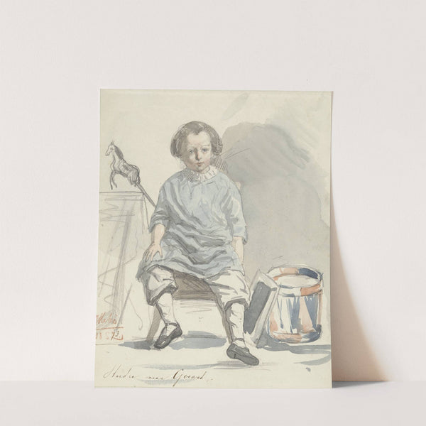 Studie naar Gerard by August Allebé