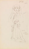Studie nach einer knienden Stifterin (1858)