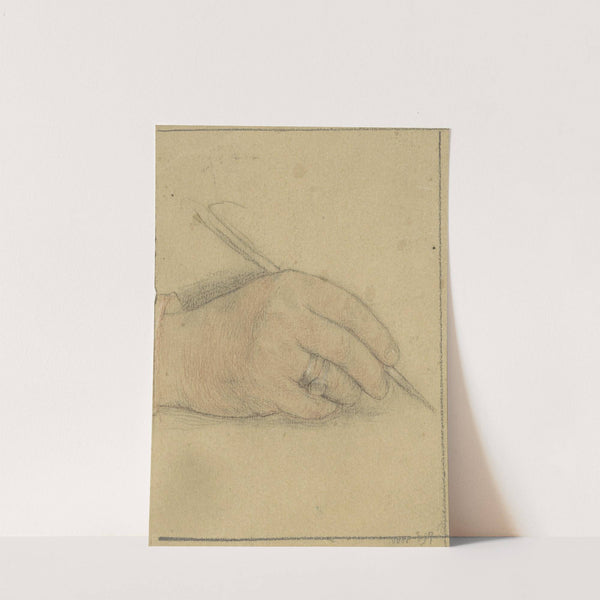 Studie van de hand van Geheimrat M. Kempner by Jan Veth