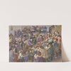Studie zu dem Bild ‘Wollsammlung im Jahre 1942’ (1942) by Oskar Laske