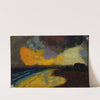 Studie zu ‘Sonnenuntergang am Meer’ (1910) by Franz von Stuck