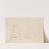 Studier av jagt (1873) by Hans Gude