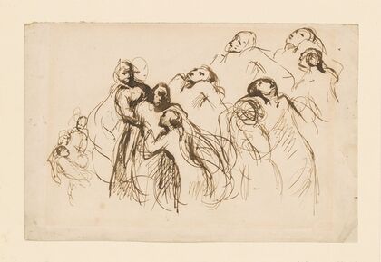 Studies for a Deposition