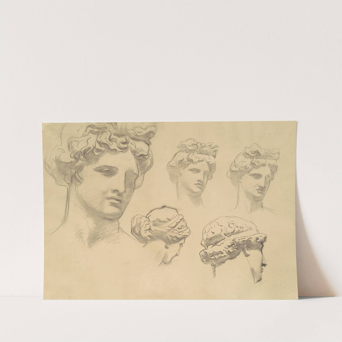 Studies for 'Apollo and the Muses' by John Singer Sargent