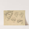 Studies for &#039;Apollo and the Muses&#039; by John Singer Sargent