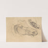 Studies for &#039;Apollo in His Chariot with the Hours&#039; by John Singer Sargent