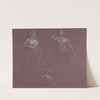 Studies for Ceres and Juno in ‘Prospero Summoning Nymphs and Deities’ by Herbert James Draper