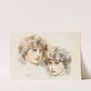 Studies For Ellen&#039;s Face by Paul César Helleu