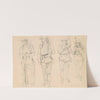 Studies for &#039;Entering the War&#039; (recto) by John Singer Sargent