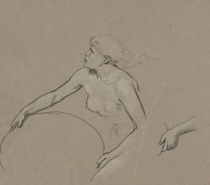 Studies for Figure of Spring