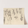 Studies for ‘Gassed’ VI (1918-1919) by John Singer Sargent