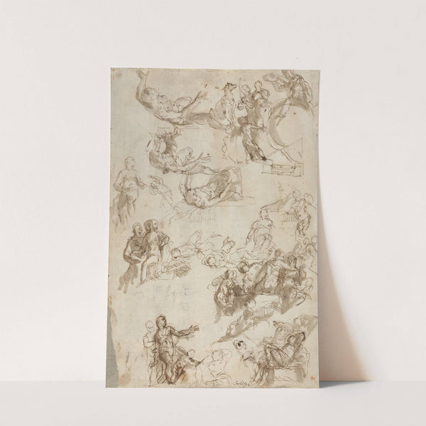 Studies for The Allegories of Love by Paolo Veronese
