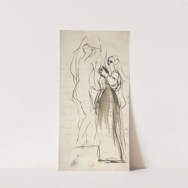 Studies for &#039;The Bride at Her Toilet on the Day of Her Wedding&#039; by Sir David Wilkie