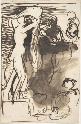 Studies for ‘The Bride at Her Toilet on the Day of Her Wedding’