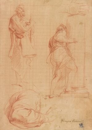 Studies for the Fall of Simon Magus