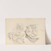Studies Including Madame Cézanne (1884-1887) by Paul Cézanne