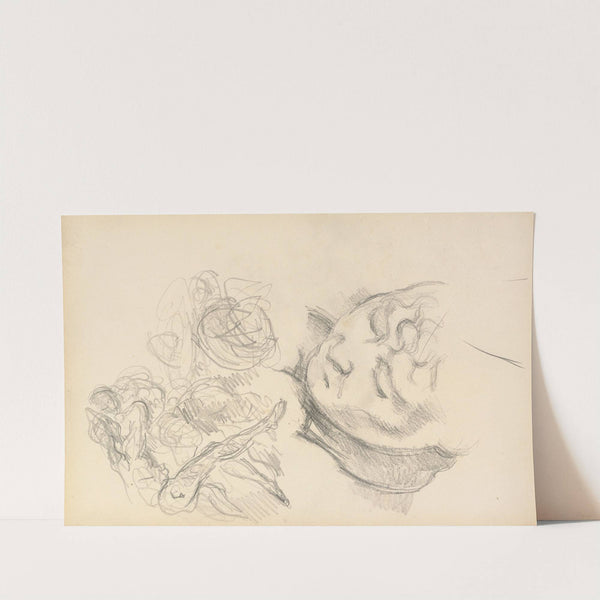 Studies Including Madame Cézanne (1884-1887) by Paul Cézanne