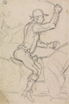 Studies of a Jockey Whipping-On
