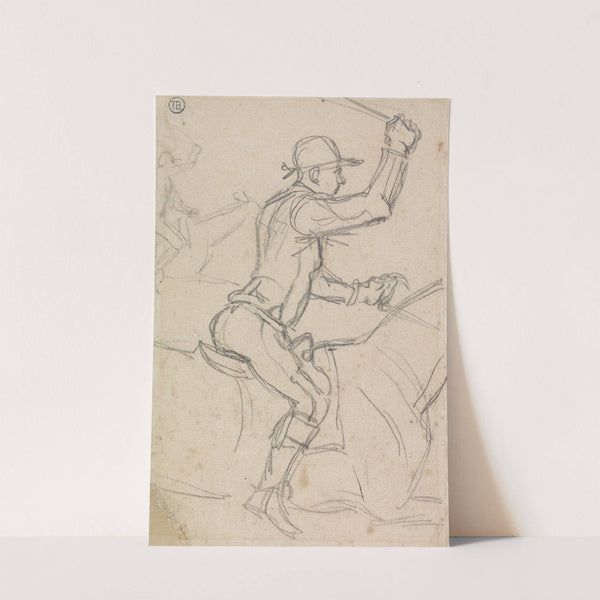Studies of a Jockey Whipping-On by James Seymour