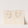 Studies of a Man&#039;s Head by John Singer Sargent