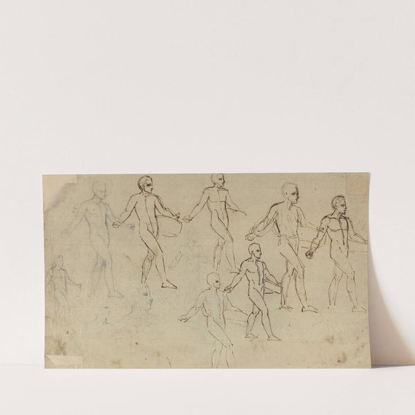 Studies of a Sower (Illustration for Thomson&#8217;s Seasons ) (c. 1791) by Thomas Stothard