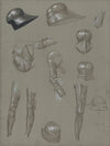Studies of a Suit of Armor
