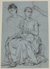 Studies of a Woman Making a Wreath (1890)