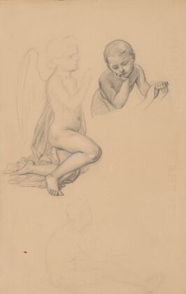 Studies of angels for the painting ‘The Immaculate Conception of the Blessed Virgin Mary’