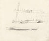 Studies of Boats, Figures, Carts, and Buildings