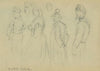 Studies of child, woman, gentleman, African American man & soldier
