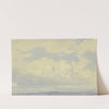 Studies of clouds by Peter Burnitz