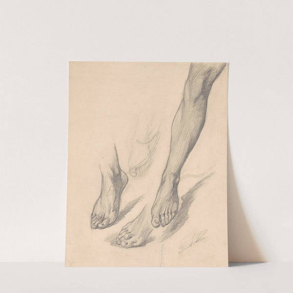 Studies of Feet by Walter Shirlaw