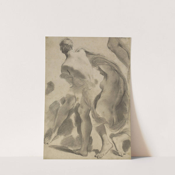 Studies of Female Nudes (1785-1790) by Gaetano Gandolfi