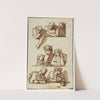 Studies of Figures for the Apotheosis of Bodoni by Giuseppe Bossi