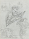 Studies of Figures (verso)