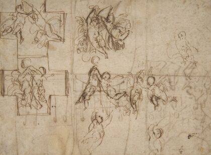 Studies of Flying Putti