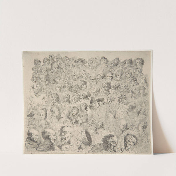 Studies of Heads (1773) by Louis Germain