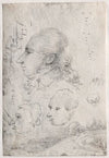 Studies of Heads (c. 1820s)