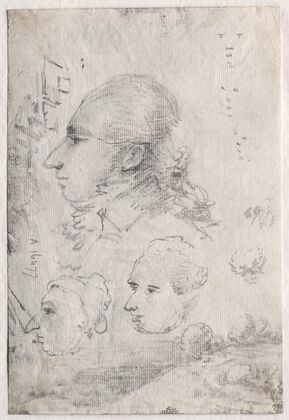 Studies of Heads (c. 1820s)