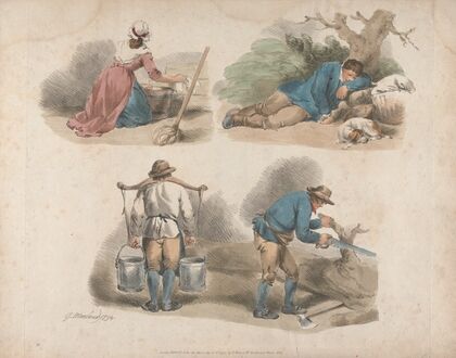 Studies of Laborers