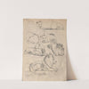 Studies of Lions by John Haberle